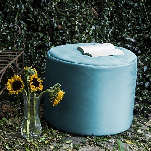 Jaxx Spring Indoor/Outdoor Bean Bag Pouf Ottoman - Image 4