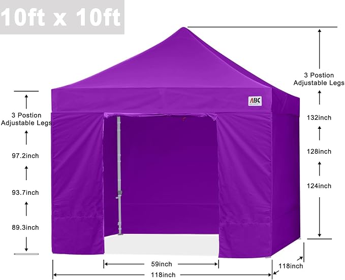 ABCCANOPY Easy Pop Up Canopy Tent - Image 3