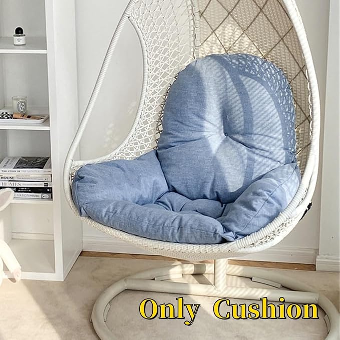 Swing Egg Chair Cushion Thickened Hanging Basket Seat Cushion Washable Hammock - Image 3