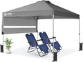 CROWN SHADES 10x10 Pop up Canopy Tent, Instant Commercial Canopy by CrownShades