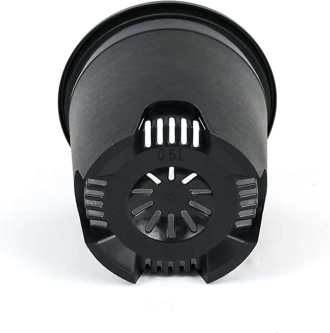 Wholesale Bulk Nursery Pot 5.5 Inch Black Plastic Planters 30-Pack 0.5 Gallon - Image 3