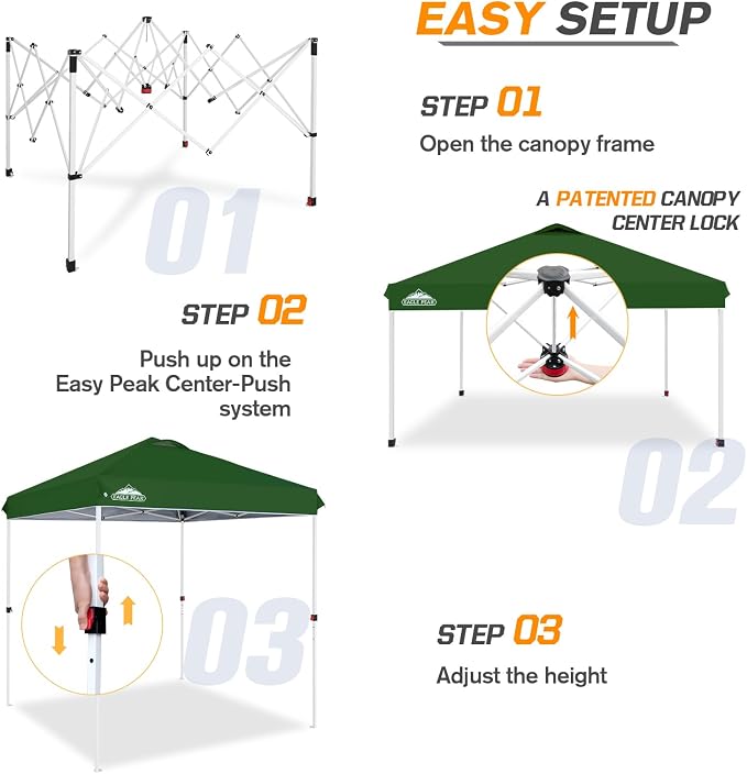 EAGLE PEAK Pop Up Canopy Tent - Image 2