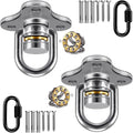 SELEWARE Heavy Duty Swing Hanger Bearing Swivel Hook, 360 Swivel Swing Hanger by SELEWARE