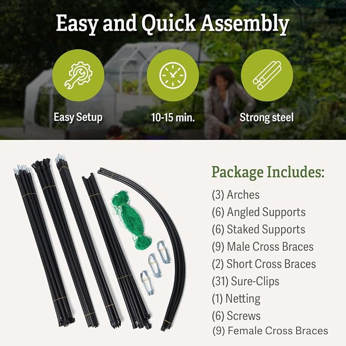 Gardener’s Supply Company Extra Tall Garden Arch Arbor | 80 Inch Tall Titan - Image 3