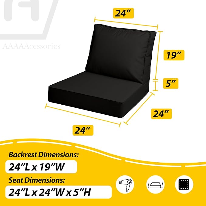 AAAAAcessories Outdoor Deep Seat Cushions - Image 5