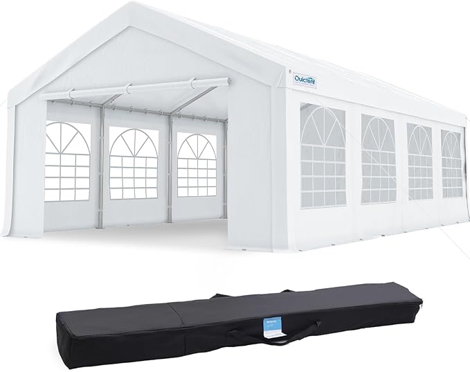 Quictent 10x30 Party Tent Heavy Duty Outdoor Canopy Tent Carport Wedding Event by QUICTENT