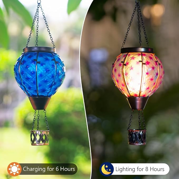 Solar Hot Air Balloon Lantern - Image 2