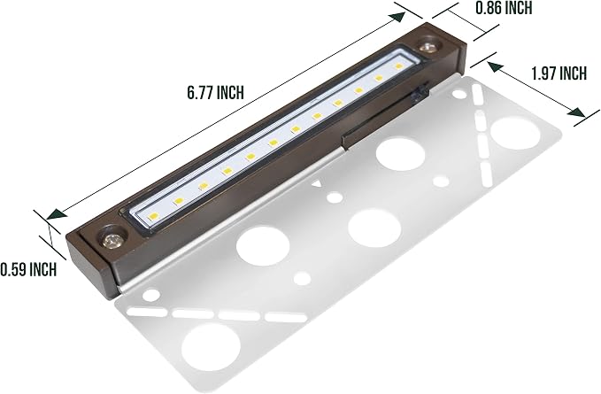 GKOLED 6.8 Inch LED Low Voltage Outdoor Hardscape Light, Light Module - Image 7