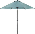 Hanover Lavallette 9 ft. Outdoor Umbrella, UV and Weather Resistant PVC Canopy by Hanover