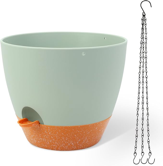 GARDIFE Large Hanging Planter, 12 inch Hanging planters by GARDIFE