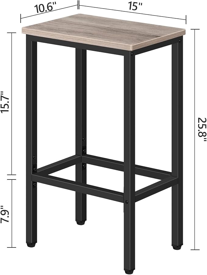 Bar Stools, Kitchen Breakfast Bar Stools - Image 3