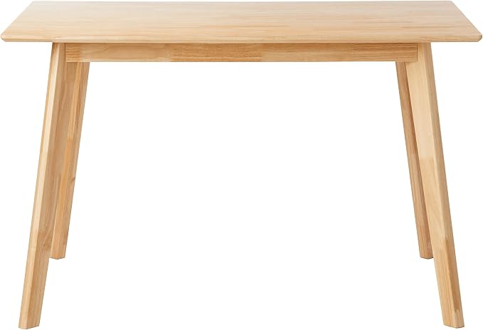 Amazon Basics FSC Certified Sturdy Solid Wood Rectangular Dining Table - Image 4