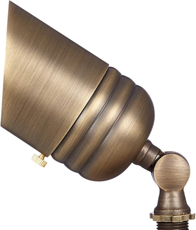 VOLT Fat Boy 12V Brass Outdoor Spotlight - Image 6