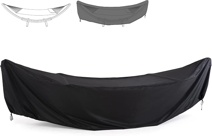 SUNCREAT Hammock Cover, Water-Resistant Polyester Hammock Stand Cover by SUNCREAT