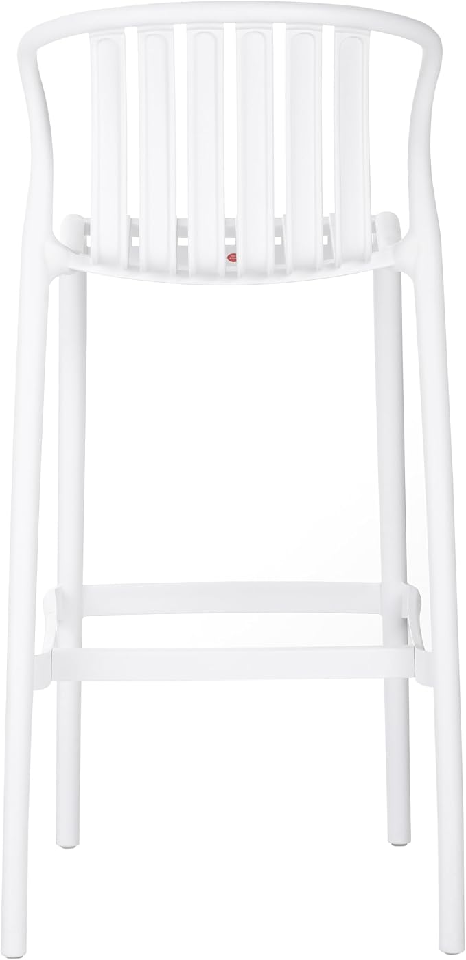 Christopher Knight Home Lenno Outdoor Plastic Bar Stools Set of 2, Patio Bar - Image 9