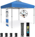Sophia & William Canopy Tent Pop Up 10x10 ft One Person Push Set Up Tent by SophiaWilliam