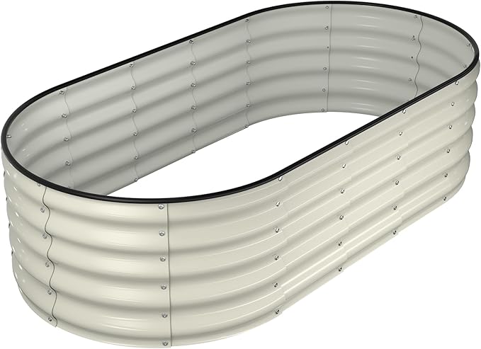 Raised Garden Bed Kit, Large Metal Raised Beds by Winpull