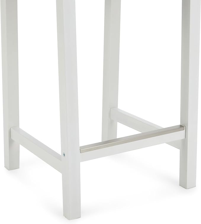 Amazon Basics Wooden Counter Height Bar Stool - Image 4