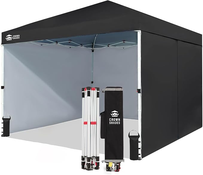 CROWN SHADES 10X10 Comercial Instant Canopy Pop Up Tent by CrownShades