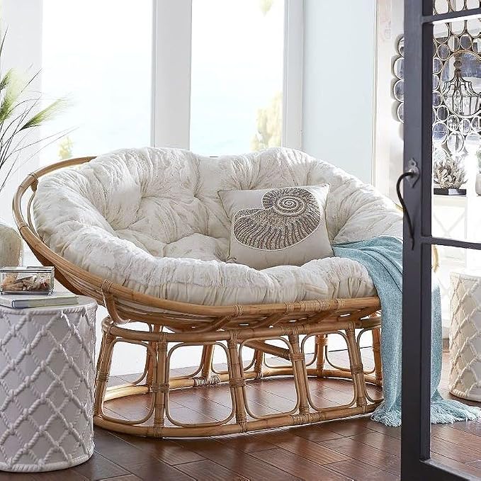 Water Resistant Papasan Cushion, Rocker Chair Pads, Hammock Seating Cushion - Image 2