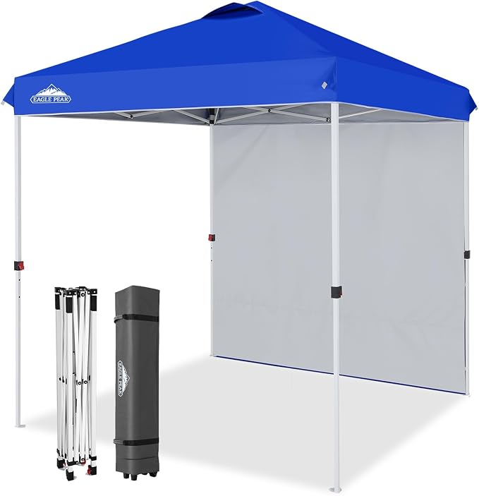 EAGLE PEAK Commercial Canopy 6.6x6.6 Pop Up Canopy Tent by EAGLEPEAK