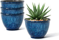 Plant Pots, 8 Inch Glaze Plastic Flower Pots by Vanslogreen
