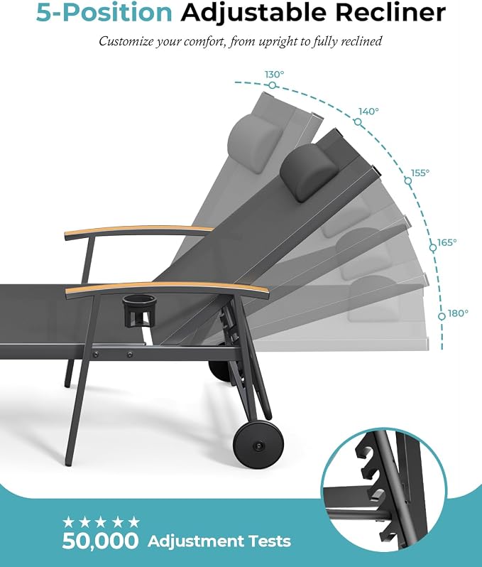 Ciokea Outdoor Lounge Chair - Image 5