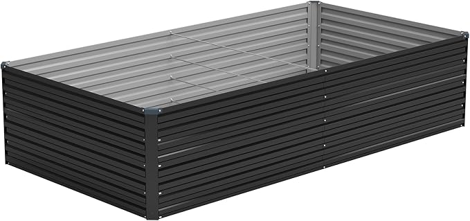 Vengarus 8x4x2FT Galvanized Raised Garden Bed Kit, Large Rectangle Elevated - Image 7