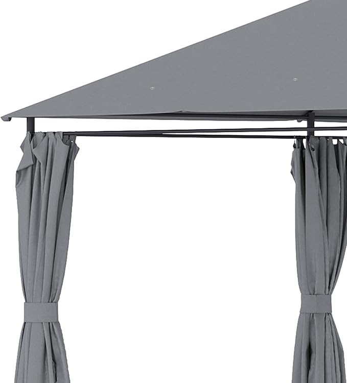 Outsunny 10' x 13' Outdoor Patio Gazebo, Canopy Shelter - Image 8