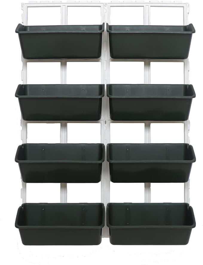 LOYALHEARTDY Vertical Garden Wall Planter Wall Mounted Planter 4-Tier Vertical - Image 7