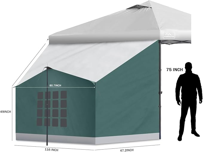 KAMPKEEPER Side Tent, Camping Tent - Image 6