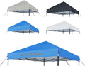 Joramoy 10×10 Canopy Replacement Top Only, Waterproof Pop Up Canopy Tent Top by Home