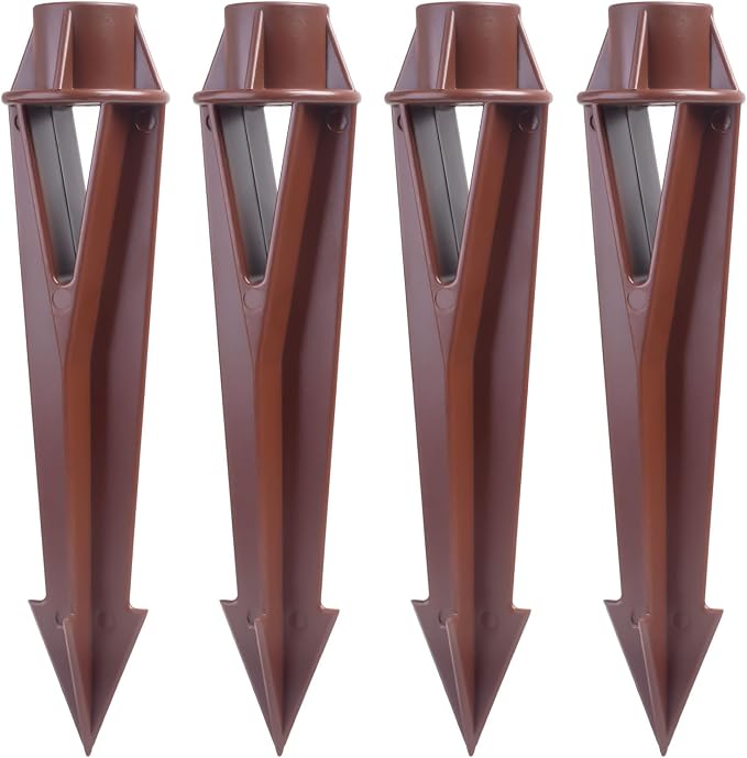 Ground Spike Stake Replacement for Low Voltage Landscape Lighting Spot Path by ZhairdalstarLEDLighting