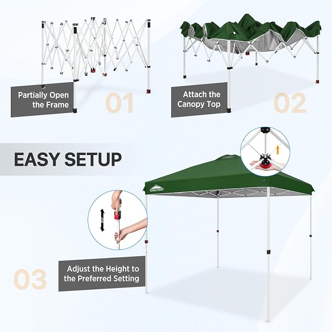 EAGLE PEAK Pop Up Canopy Tent - Image 2