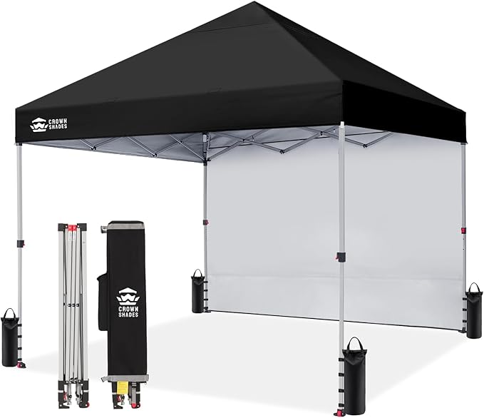 CROWN SHADES 8x8 Pop Up Canopy by CrownShades