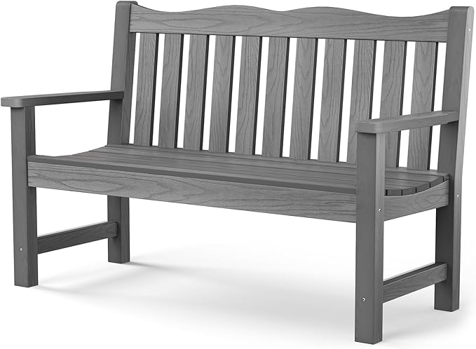 Stoog Outdoor Bench, 2-Person Garden Benches by Stoog