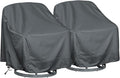 Outdoor Swivel Lounge Chair Cover 2 Pack, Waterproof Heavy Duty Outdoor Chair by HI%C2%B7%C2%B7%C2%B7YOURCOVER