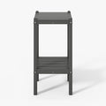 WestinTrends Malibu 36" Outdoor Adirondack HDPE 2-Tier Patio Side Table by WestinTrends