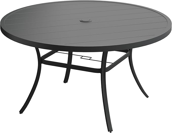 VICLLAX 50" Outdoor Round Patio Table by HOME
