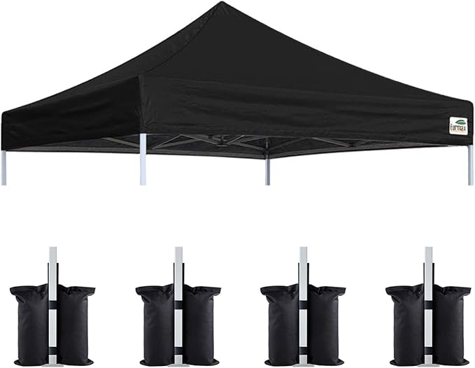 Eurmax USA New 10x10 Pop Up Canopy Replacement Canopy Tent Top Cover, Instant by Eurmax