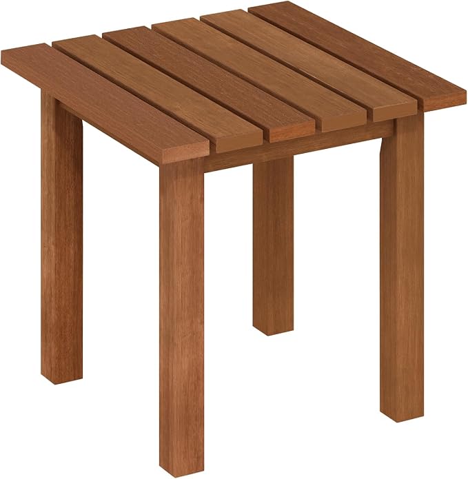 Furinno TIOMAN Patio Table, Outdoor Side Table, Patio End Table, Coffee Table - Image 5