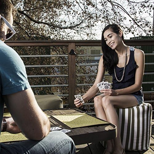 Jaxx Luckie Outdoor Patio Bean Bag Ottoman - Image 4