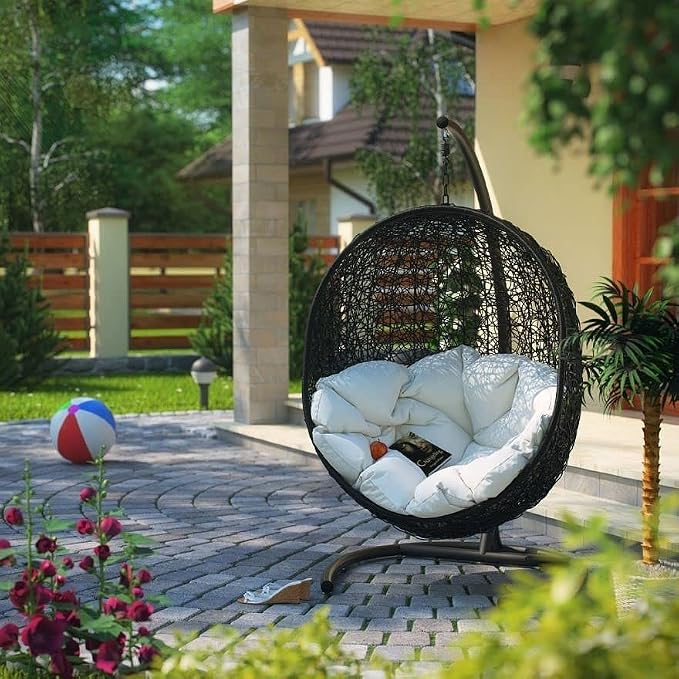 Water Resistant Papasan Cushion, Rocker Chair Pads, Hammock Seating Cushion - Image 3