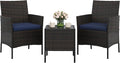 GAOMON 3-Piece Patio Furniture Set, Modern PE Rattan Conversation Set by GAOMON