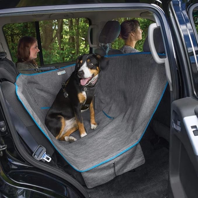 Kurgo Heather Half Hammock, Half Car Seat Cover - Image 3