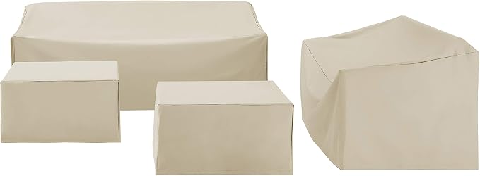 Crosley Furniture Patio Furniture Covers, Waterproof 4-Piece Cover Set - Image 2