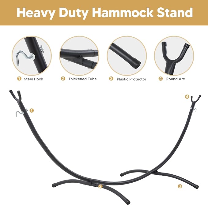 SUNCREAT Portable Large Hammock - Image 7