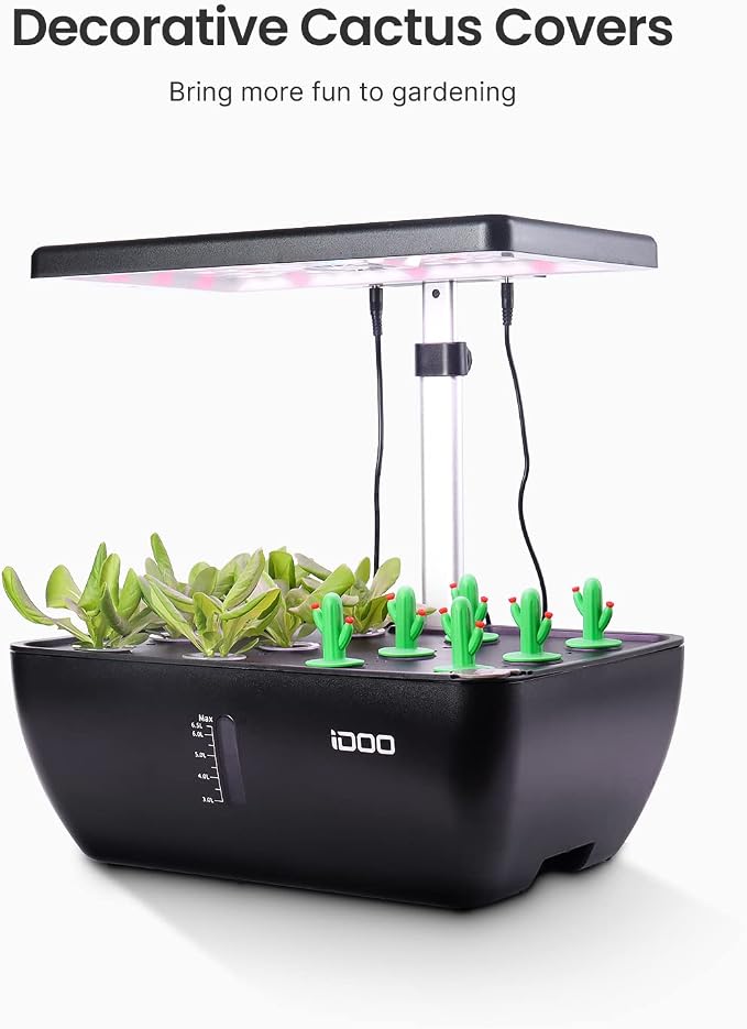 iDOO Hydroponics Growing System Kit 12Pods WiFi, Christmas Gifts - Image 7