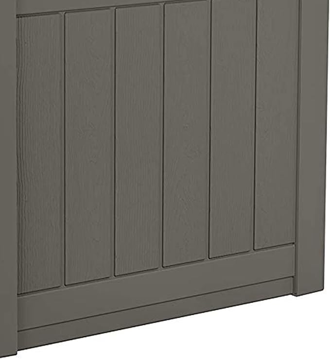 Suncast 22 Gallon Indoor or Outdoor Backyard Patio Small Storage Deck Box - Image 8