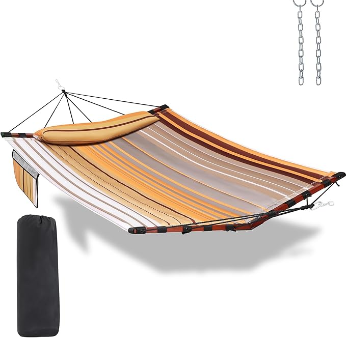 TegerDeger 12FT 2 Person Hammock Large Hammock 450LB Capacity by Tegerdeger